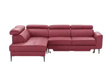 Max Schelling Ecksofa Momentum Rot Erweiterte Funktion links