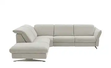 Hukla Ecksofa Mikrofaser Michelle Beige links Grundfunktion