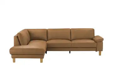 Ravensberger Werkstätten Ecksofa Leder RW-Select Cognacbraun links