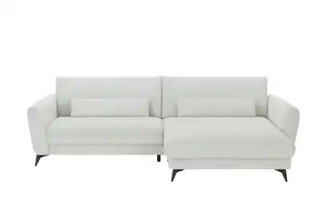 Ecksofa Cordstoff Amina Ecru rechts