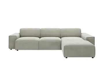 Gray & Jones Ecksofa Baltic Breeze Greige rechts Cordstoff