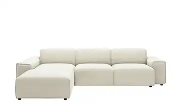 Gray & Jones Ecksofa Baltic Breeze Beige links Cordstoff