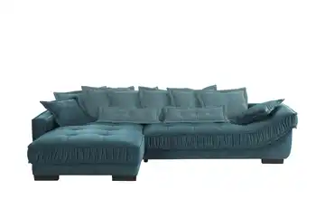 pop Ecksofa Zweifarbig Diwan III Petrol links