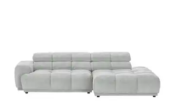 switch Ecksofa Chani rechts Silbergrau