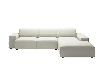 Gray & Jones Ecksofa Baltic Breeze Beige rechts Mikrofaser Armlehne Typ 1