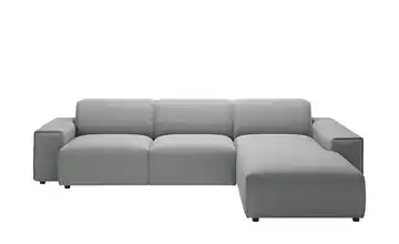 Gray & Jones Ecksofa Baltic Breeze Grau rechts Mikrofaser