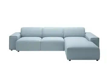 Gray & Jones Ecksofa Baltic Breeze Hellblau rechts Mikrofaser