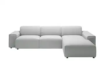 Gray & Jones Ecksofa Baltic Breeze Hellgrau rechts Mikrofaser