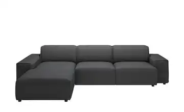 Gray & Jones Ecksofa Baltic Breeze Anthrazit links Mikrofaser