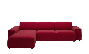 Gray & Jones Ecksofa Baltic Breeze Rot links Mikrofaser