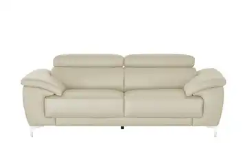 Max Schelling Einzelsofa aus Echtleder Vita 2 Beige