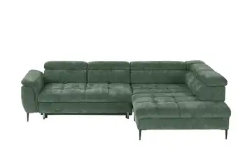 switch Ecksofa Denver Grün rechts Erweiterte Funktion