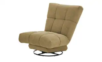 bobb Dreh-Schaukelsessel Chessie Gelb