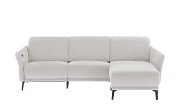 Ecksofa New York rechts Creme Erweiterte Funktion