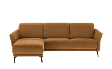 Ecksofa New York links Kupferfarben ohne