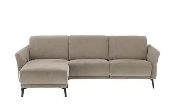 Ecksofa New York links Beige ohne