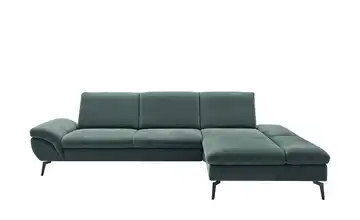 Lounge Collection Ecksofa Malena Moosgrün rechts Erweiterte Funktion