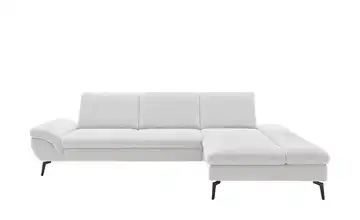 Lounge Collection Ecksofa Malena Creme rechts Erweiterte Funktion