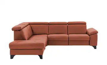 meinSofa Ecksofa Echtleder Linda