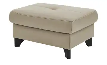 meinSofa Hocker Linda Beige