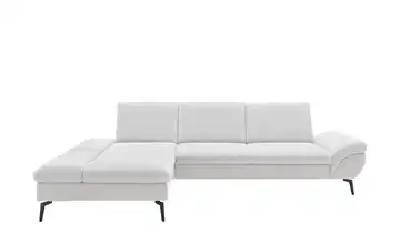 Lounge Collection Ecksofa Malena Creme links Erweiterte Funktion