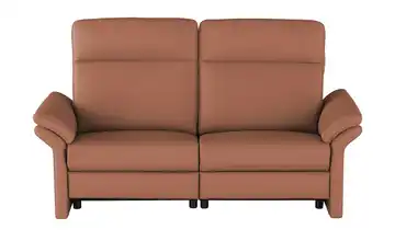 Wohnwert Einzelsofa Leder Mayla Braun Erweiterte Funktion 194 cm