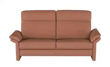Wohnwert Einzelsofa Leder Mayla Braun Erweiterte Funktion 210 cm