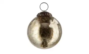 Weihnachtsbaumkugel Craquele