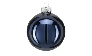 Weihnachtskugel, 6er Set Blau