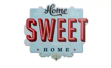 Cut-Out "Home sweet home"