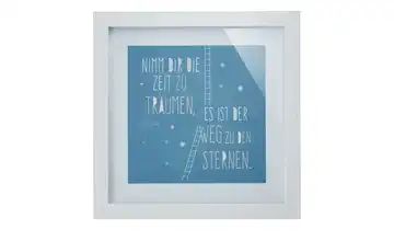 Gerahmtes Bild Framed Art "Nimm dir die Zeit..."