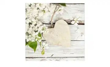 Glasbild "White Spring II"