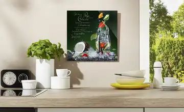 Glasbild Pina Colada