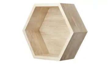 Wandregal Hexagon