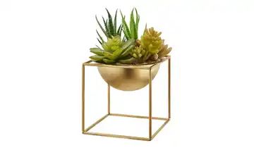 Kunstblume auf Metallständer