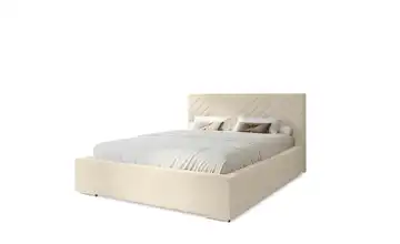Polsterbett mit Stauraum Aberfeldy 180x200 cm Beige
