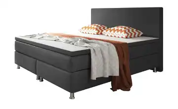 Boxspringbett Berlin Boxspringbett 180x200cm 180x200 cm Anthrazit