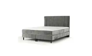 Boxspringbett 162 cm 160x200 cm Grau