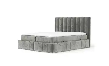 Boxspringbett mit Stauraum 185 cm 160x200 cm Grau