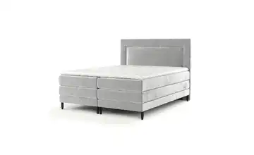 Boxspringbett 162 cm 160x200 cm Hellgrau