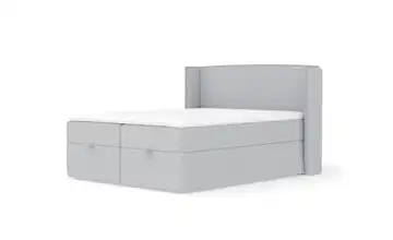 Boxspringbett mit Stauraum 178 cm 160x200 cm Hellgrau