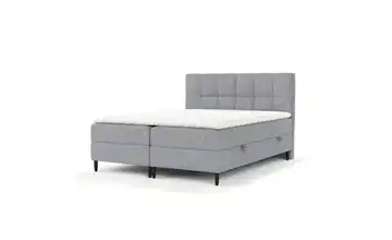 Boxspringbett mit Stauraum 182 cm 180x200 cm Grau