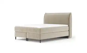 Boxspringbett 211 cm 200x200 cm Beige