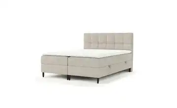 Boxspringbett mit Stauraum 182 cm 180x200 cm Beige