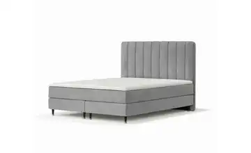 Boxspringbett 122 cm 120x200 cm Grau