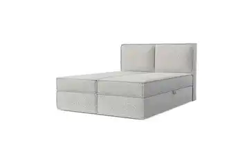 Boxspringbett 142 cm 140x200 cm Hellgrau