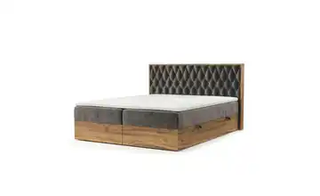 Boxspringbett mit Stauraum 169 cm 160x200 cm Braun