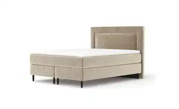 Boxspringbett 165 cm 160x200 cm Beige