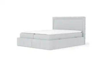 Boxspringbett mit Stauraum 187 cm 160x200 cm Hellgrau