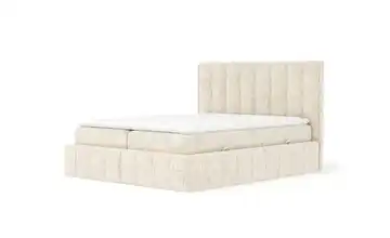 Boxspringbett mit Stauraum 225 cm 200x200 cm Creme